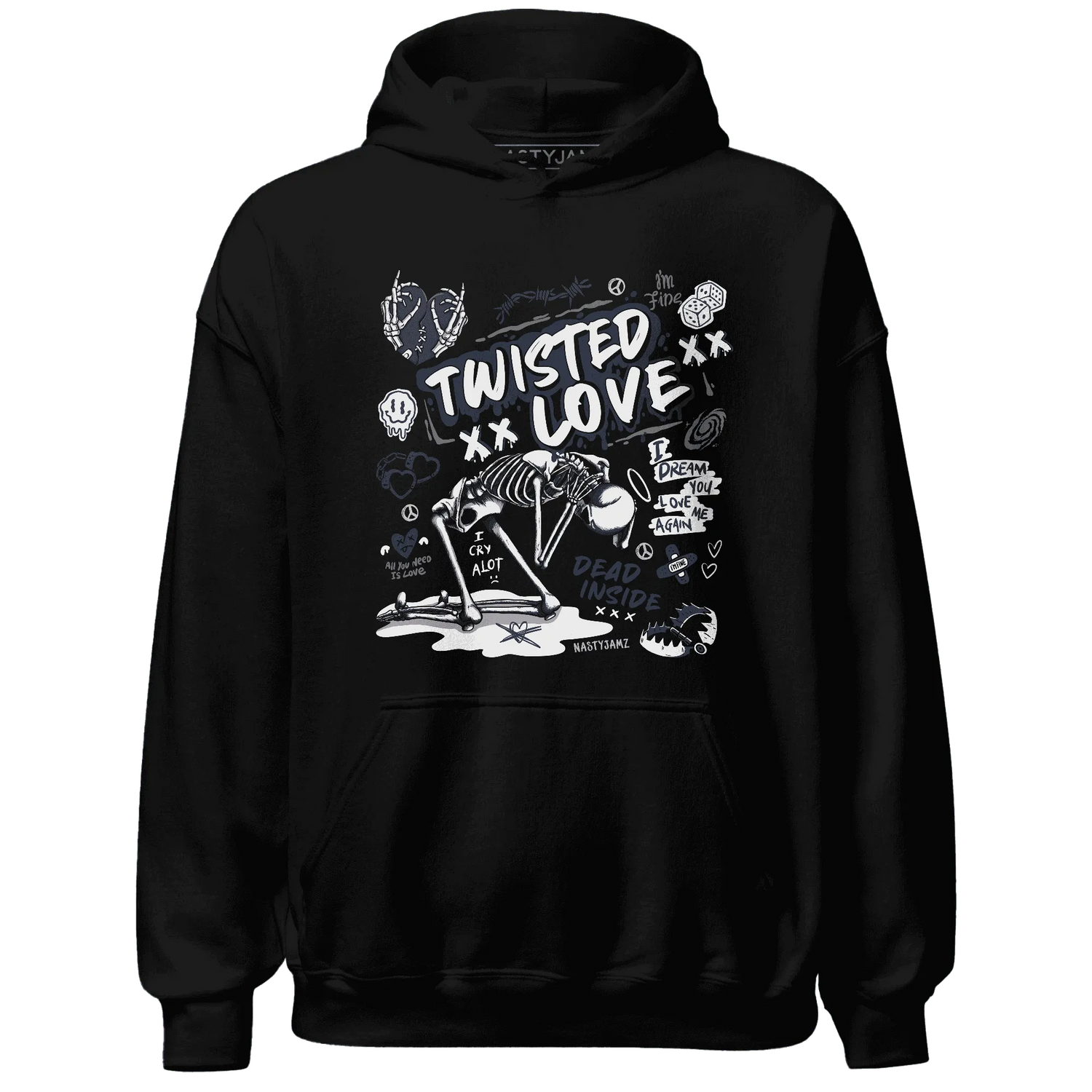 NastyJamz-White-Navy-6s-Hoodie-Match-Twisted-Love