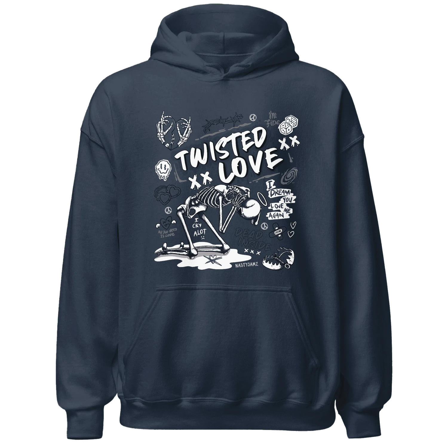 NastyJamz-White-Navy-6s-Hoodie-Match-Twisted-Love