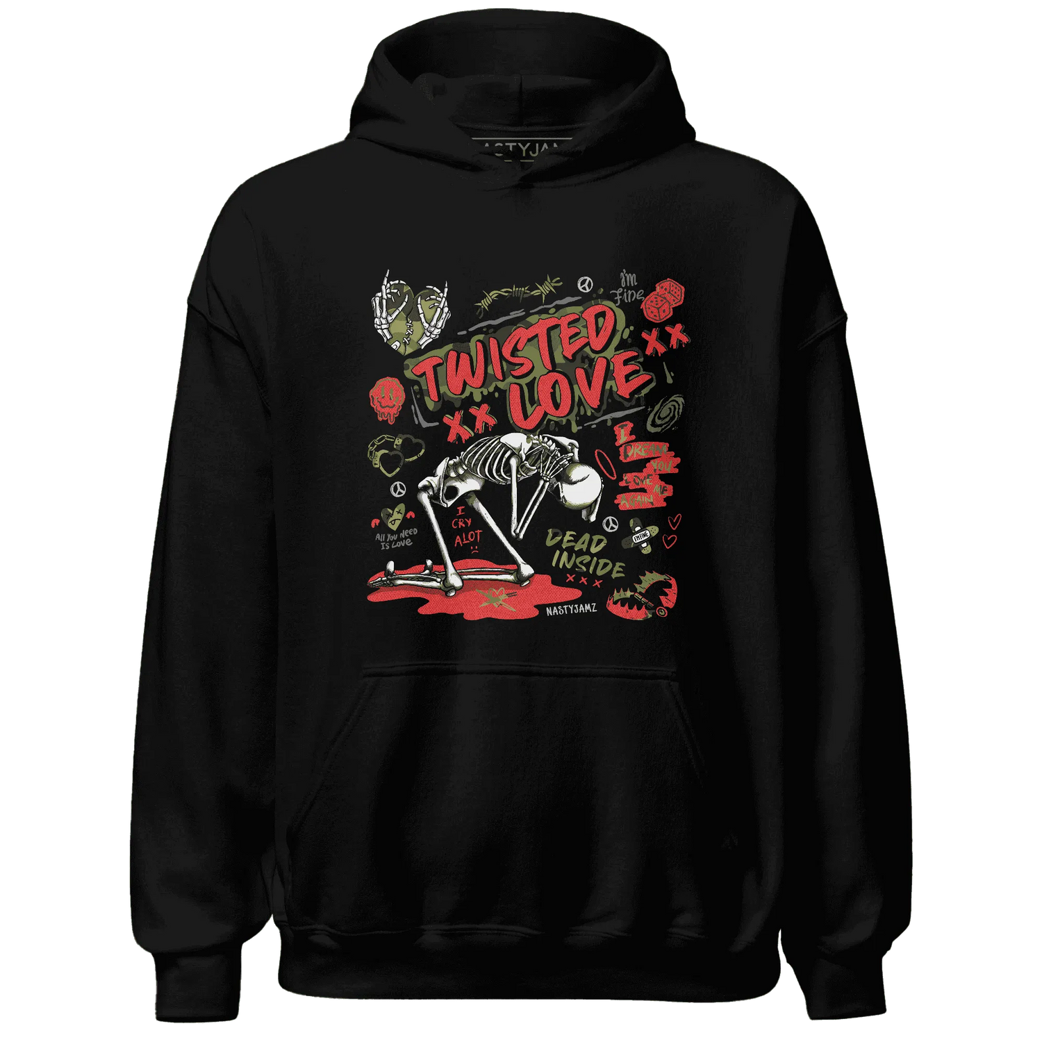 AM-90-Dark-Sage-Solar-Red-Hoodie-Match-Twisted-Love
