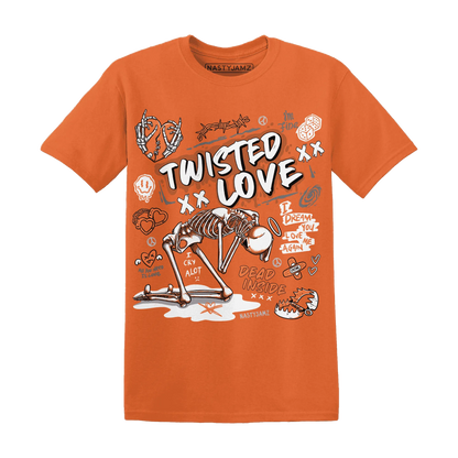 NastyJamz-AM-TW-White-Orange-T-Shirt-Match-Twisted-Love