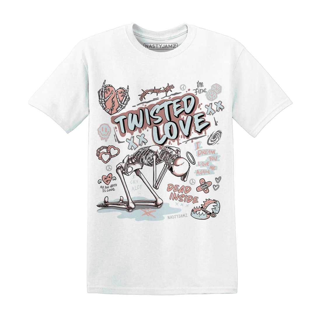 Dunk-Low-Glacier-Blue-Arctic-Orange-T-Shirt-Match-Twisted-Love