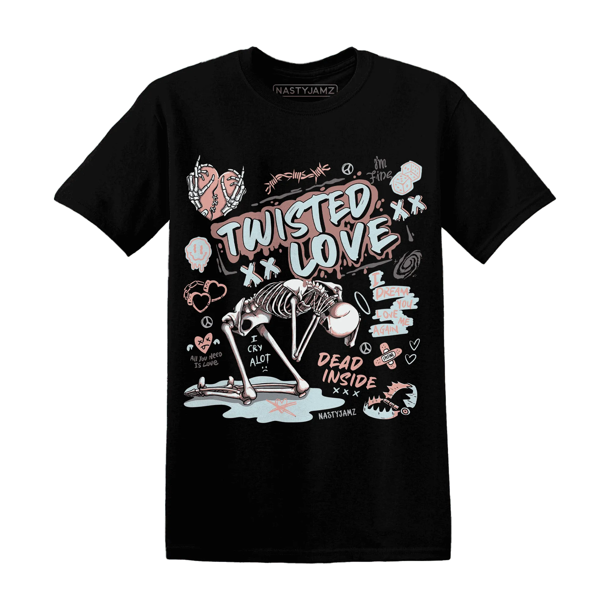 Dunk-Low-Glacier-Blue-Arctic-Orange-T-Shirt-Match-Twisted-Love