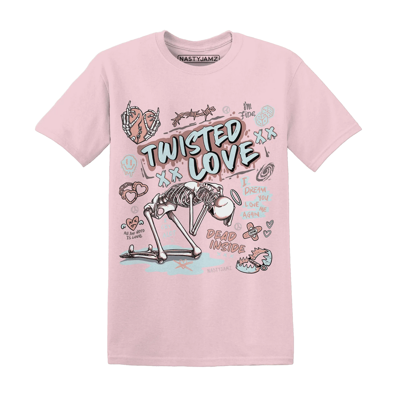 Dunk-Low-Glacier-Blue-Arctic-Orange-T-Shirt-Match-Twisted-Love