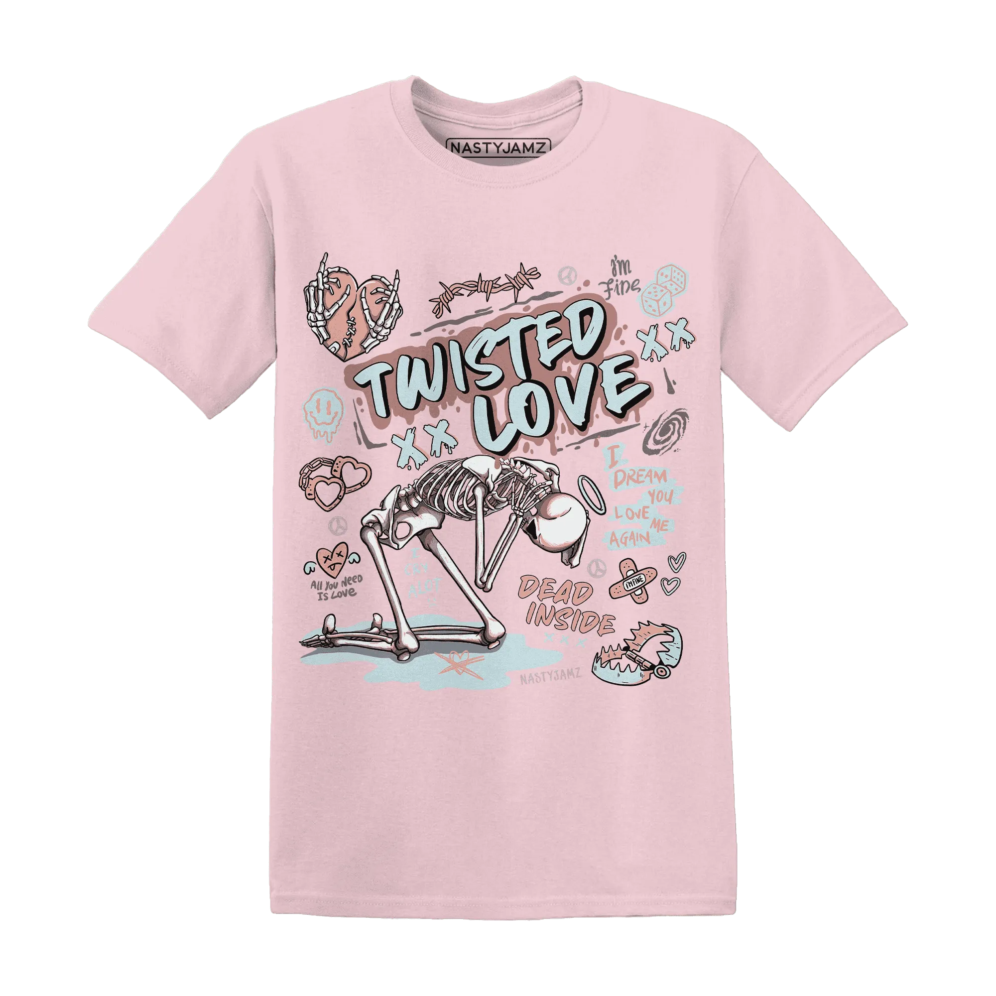 Dunk-Low-Glacier-Blue-Arctic-Orange-T-Shirt-Match-Twisted-Love