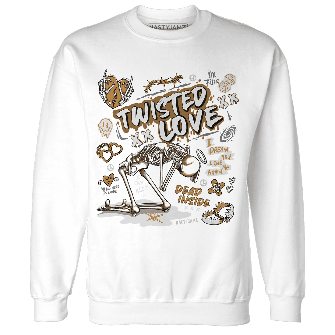 Dunk-Low-Retro-Wheat-Orange-NastyJamz-Sweatshirt-Match-Twisted-Love