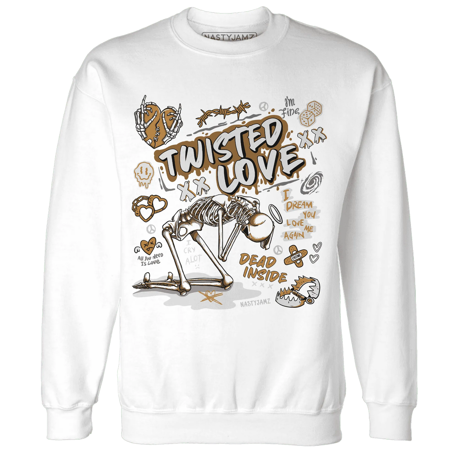 Dunk-Low-Retro-Wheat-Orange-NastyJamz-Sweatshirt-Match-Twisted-Love