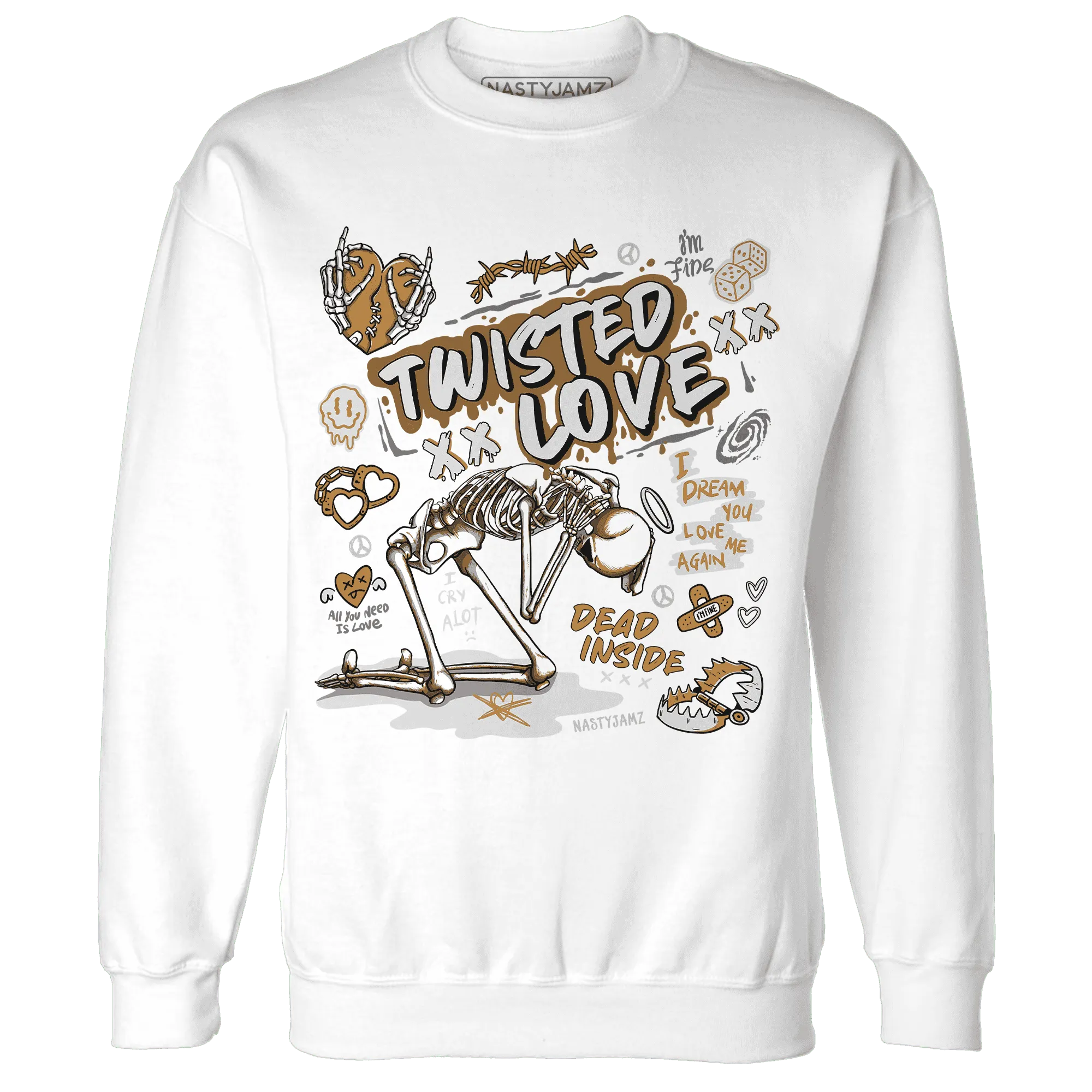 Dunk-Low-Retro-Wheat-Orange-NastyJamz-Sweatshirt-Match-Twisted-Love