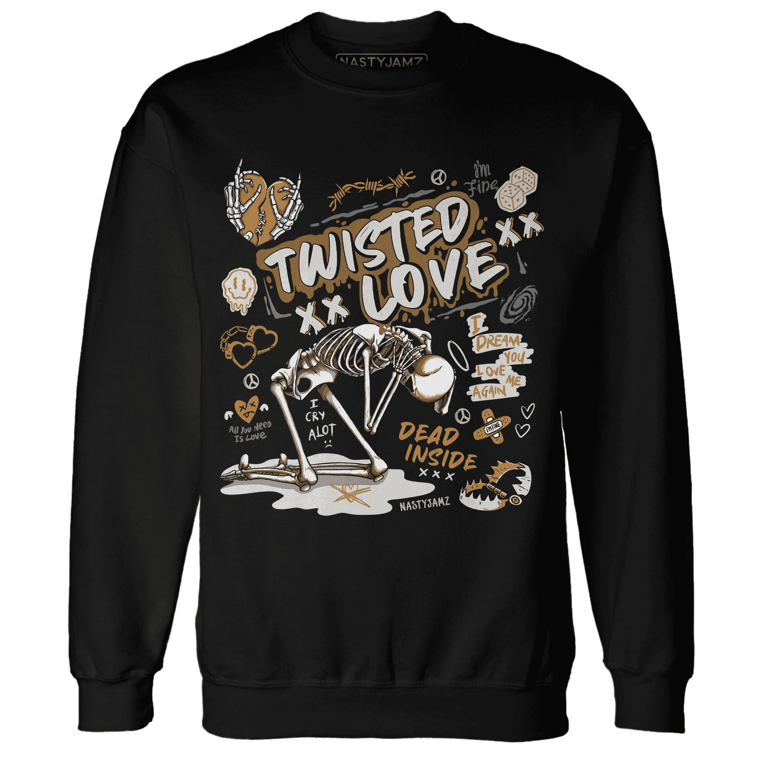 Dunk-Low-Retro-Wheat-Orange-NastyJamz-Sweatshirt-Match-Twisted-Love