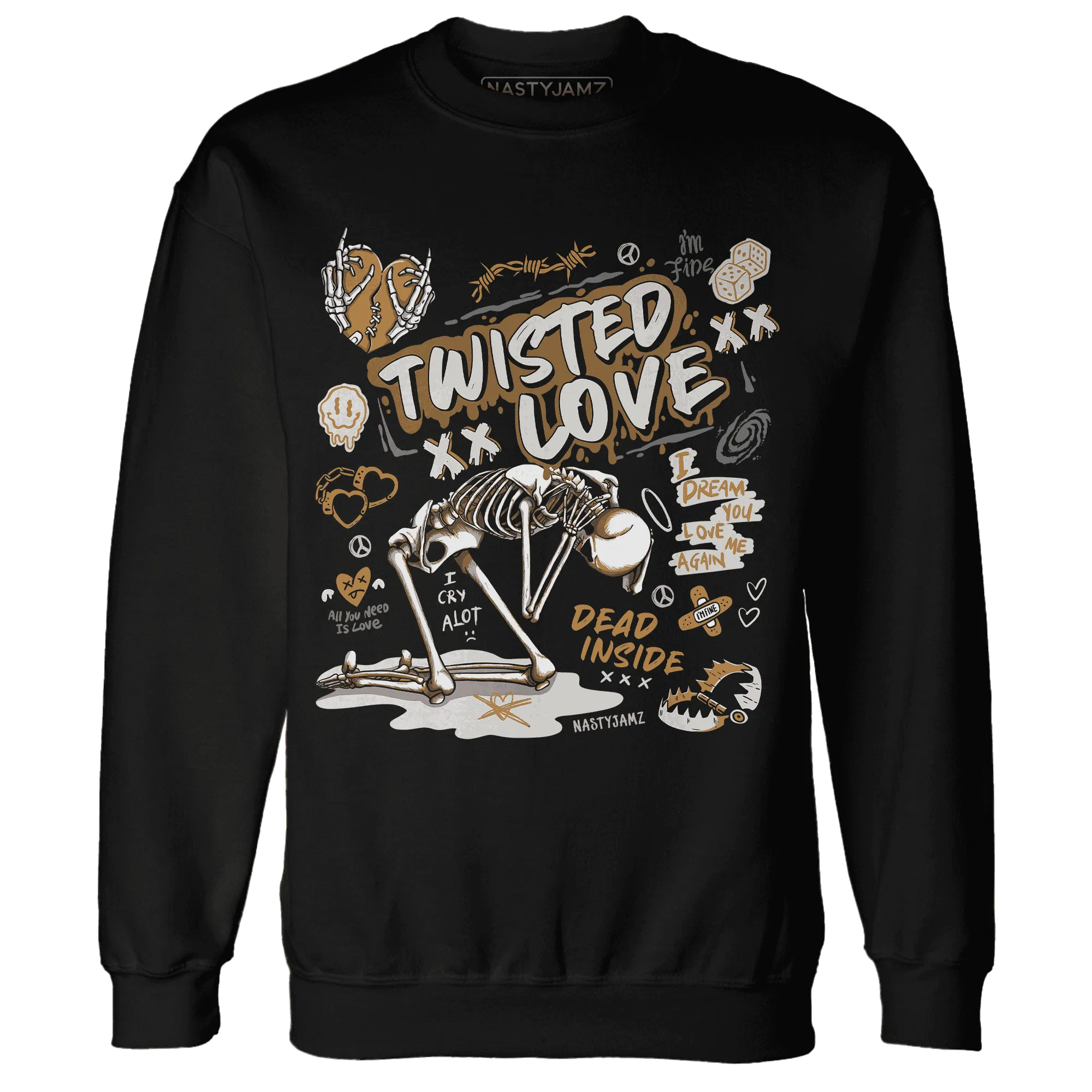 Dunk-Low-Retro-Wheat-Orange-NastyJamz-Sweatshirt-Match-Twisted-Love