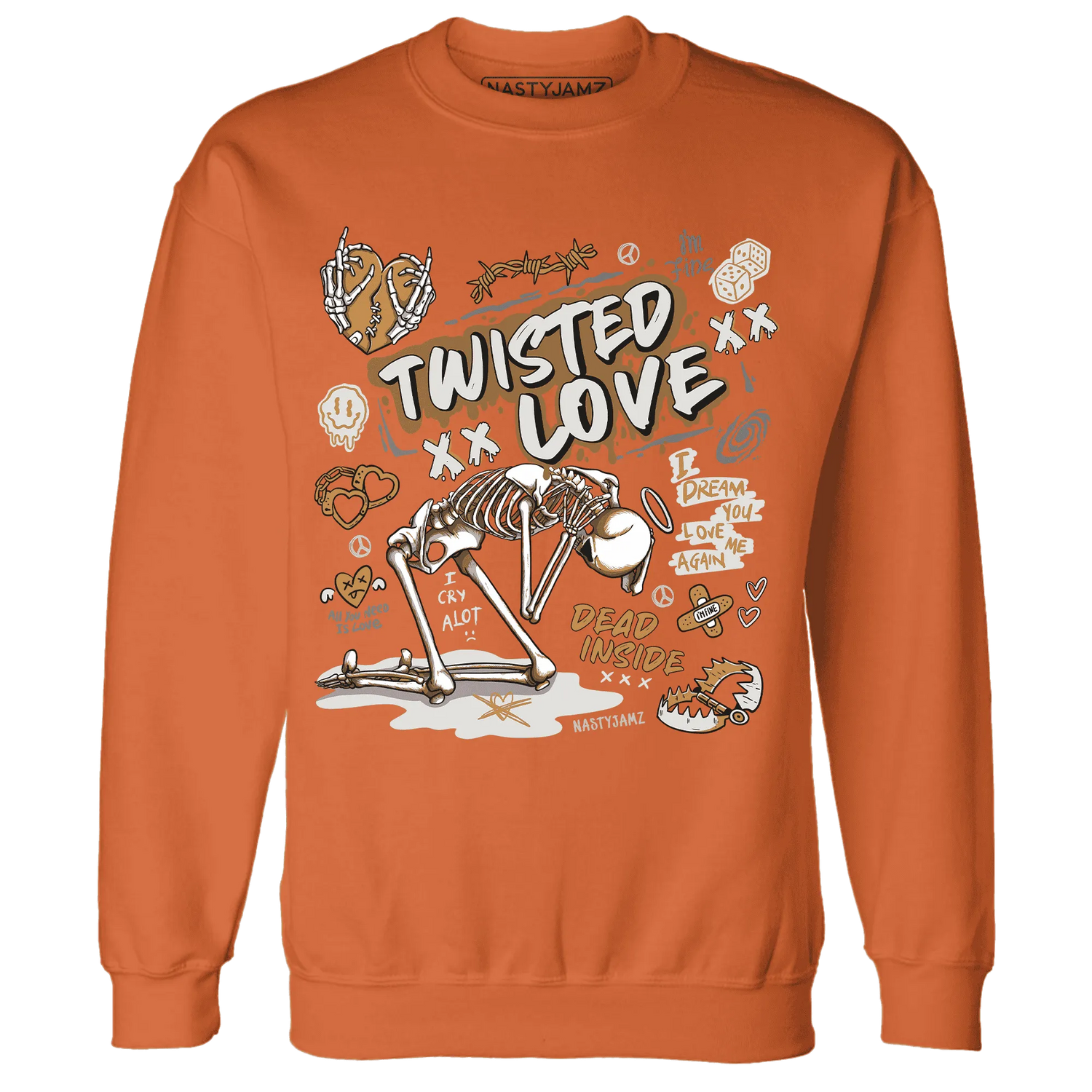 Dunk-Low-Retro-Wheat-Orange-NastyJamz-Sweatshirt-Match-Twisted-Love