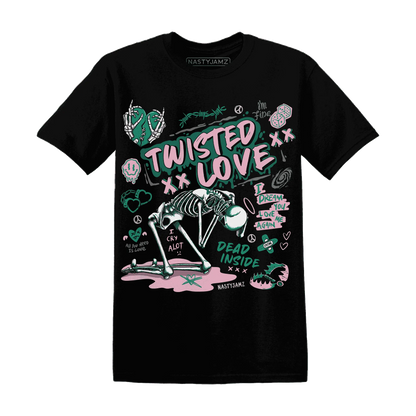 NastyJamz-Dunk-Pink-Malachite-Medium-Soft-Low-Sail-T-Shirt-Match-Twisted-Love