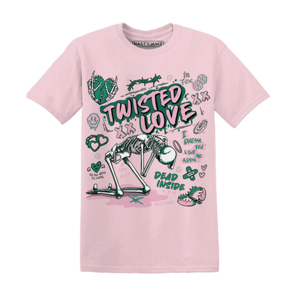 NastyJamz-Dunk-Pink-Malachite-Medium-Soft-Low-Sail-T-Shirt-Match-Twisted-Love