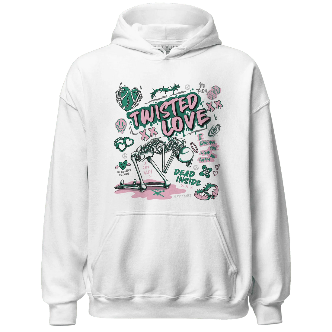 NastyJamz-Dunk-Pink-Malachite-Medium-Soft-Low-Sail-Hoodie-Match-Twisted-Love