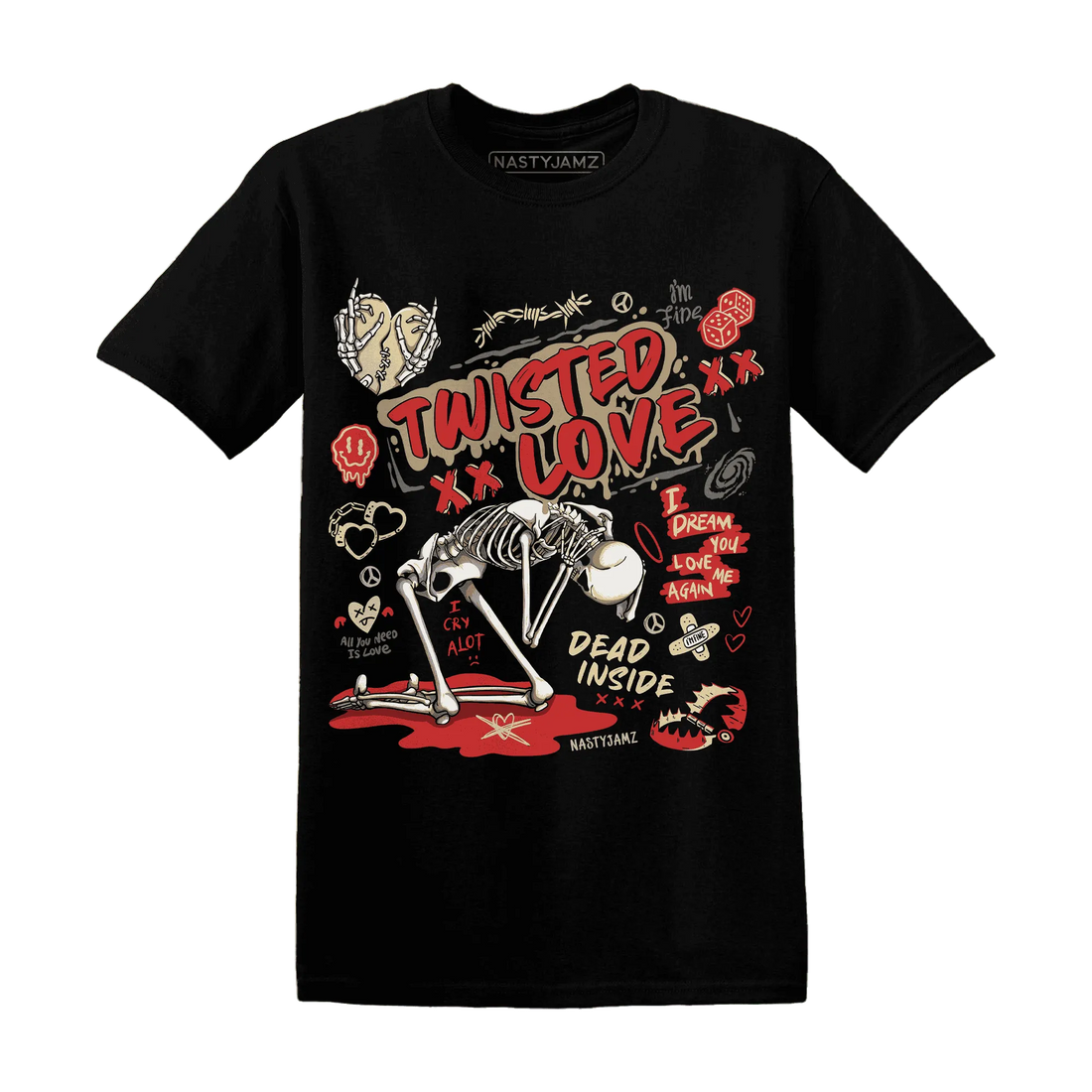Dunk-Strawberry-Waffle-T-Shirt-Match-Twisted-Love