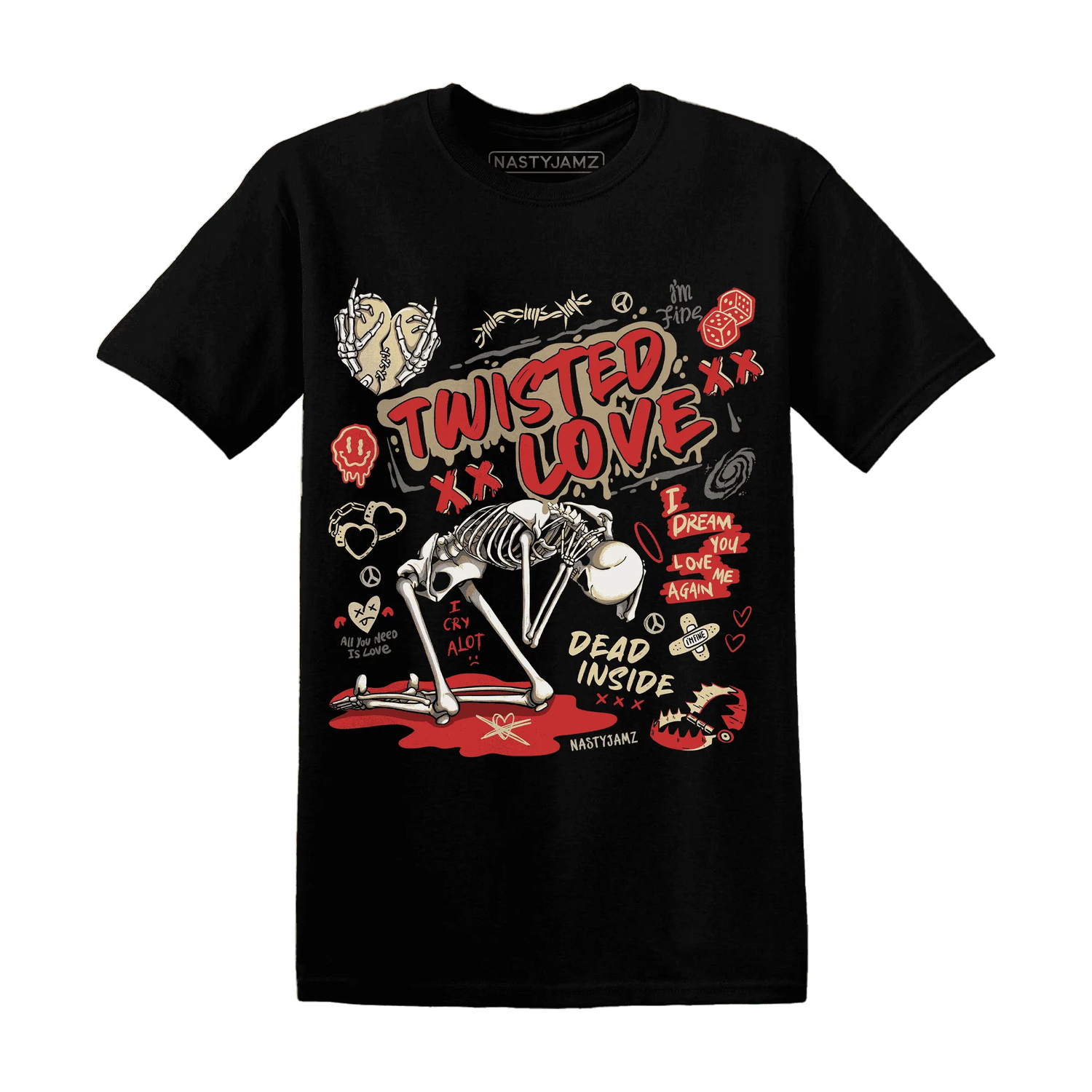 Dunk-Strawberry-Waffle-T-Shirt-Match-Twisted-Love