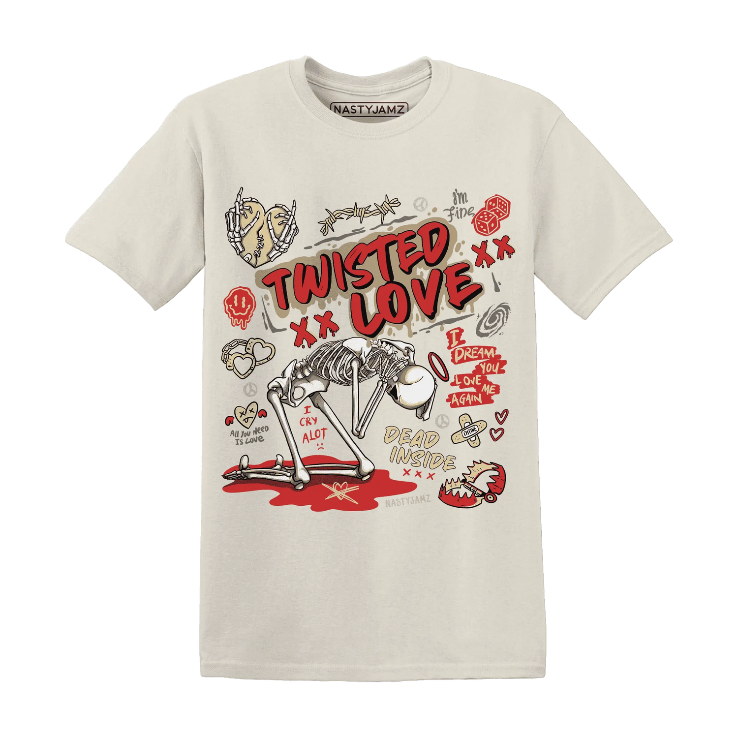 Dunk-Strawberry-Waffle-T-Shirt-Match-Twisted-Love