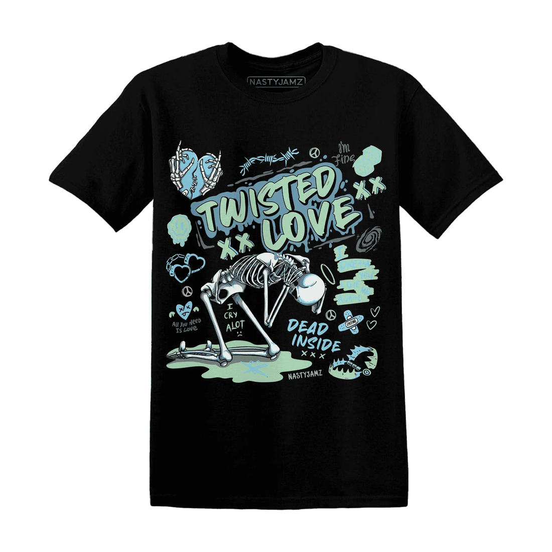 Dunk-Verdy-Visty-Blue-Gaze-Light-Arctic-T-Shirt-Match-Twisted-Love
