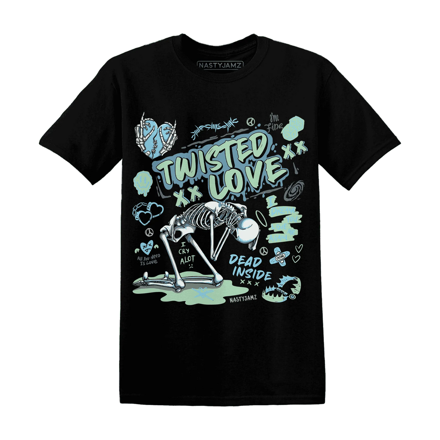 Dunk-Verdy-Visty-Blue-Gaze-Light-Arctic-T-Shirt-Match-Twisted-Love