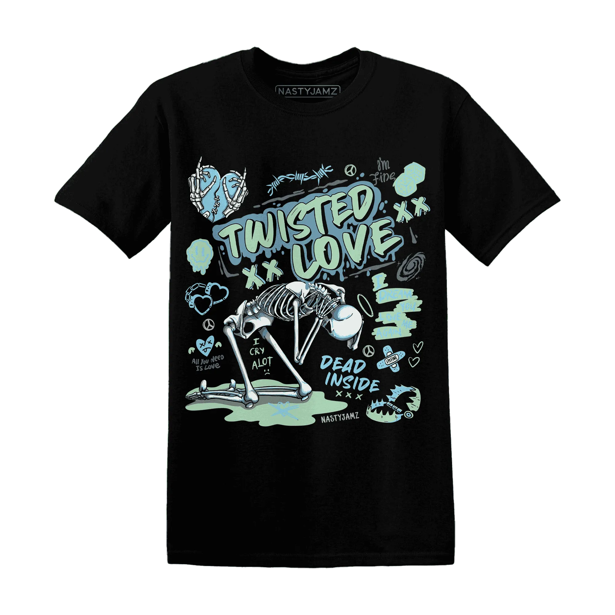 Dunk-Verdy-Visty-Blue-Gaze-Light-Arctic-T-Shirt-Match-Twisted-Love