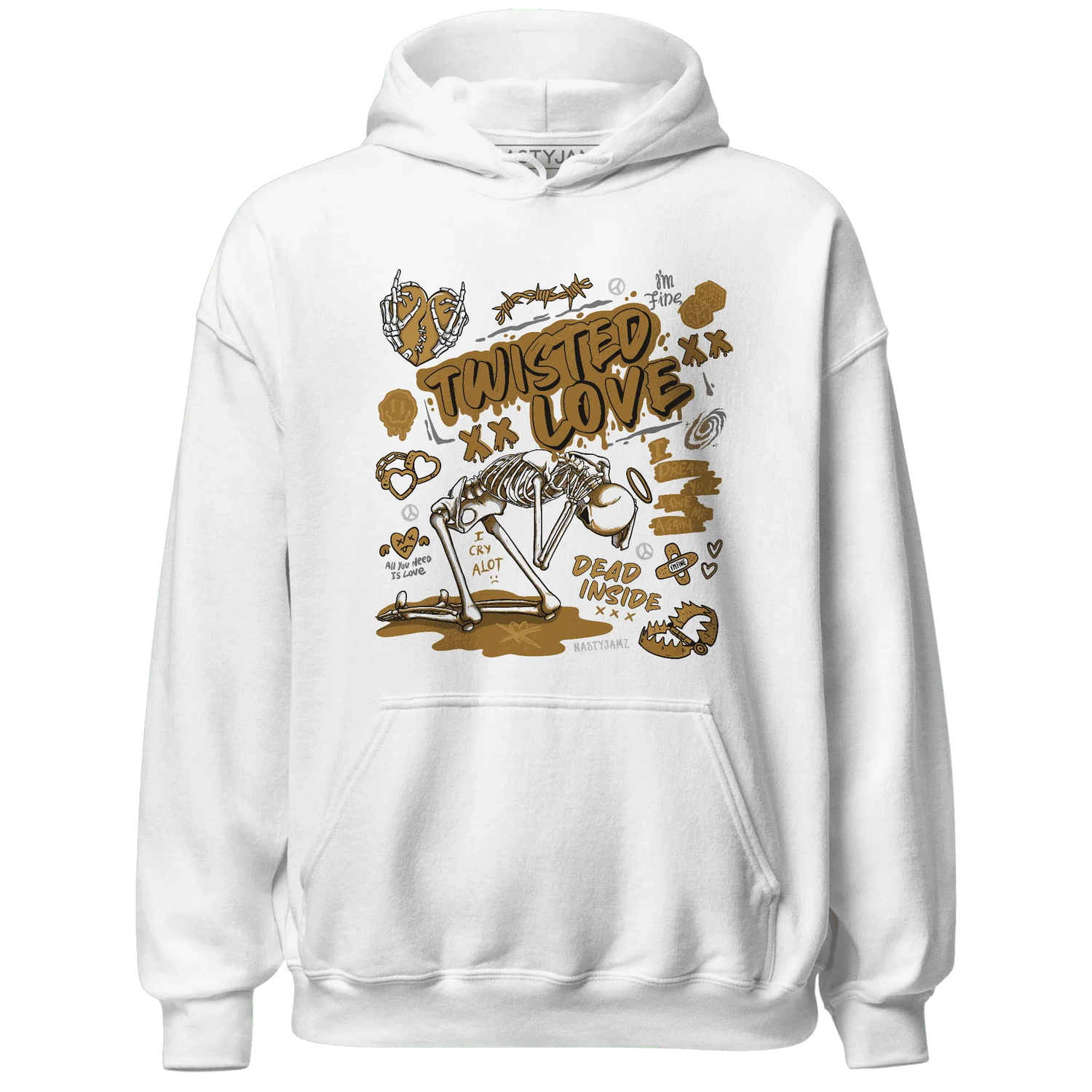 NastyJamz-Wheat-13s-Hoodie-Match-Twisted-Love