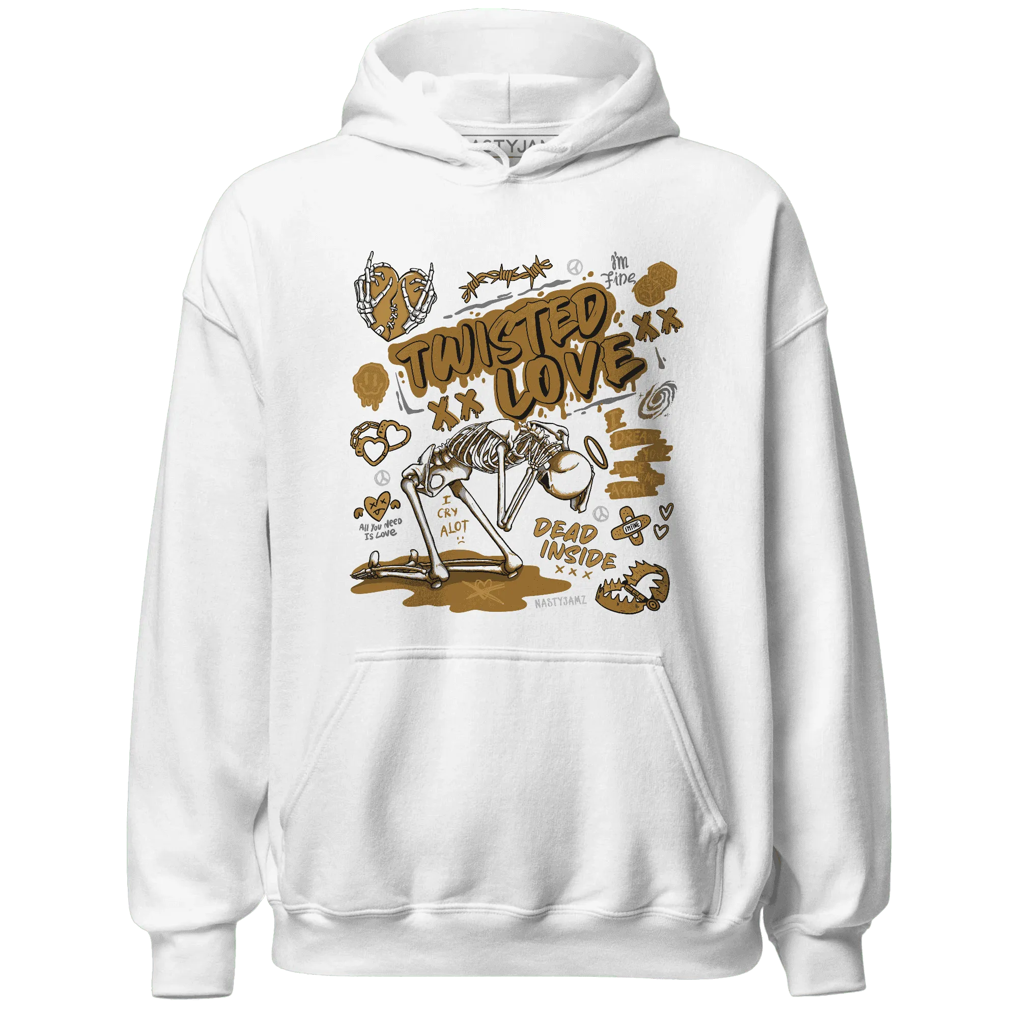 NastyJamz-Wheat-13s-Hoodie-Match-Twisted-Love