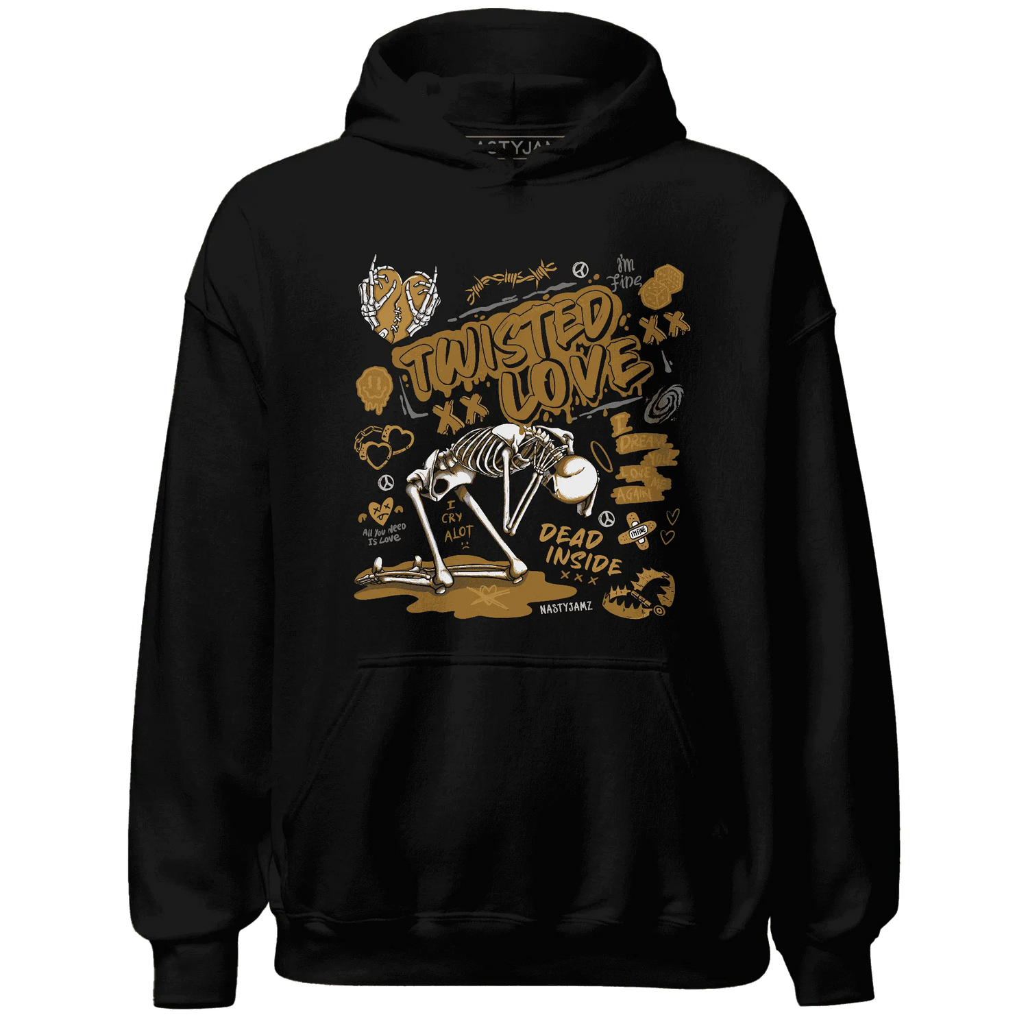 NastyJamz-Wheat-13s-Hoodie-Match-Twisted-Love