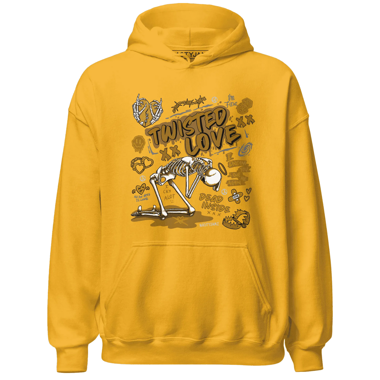 NastyJamz-Wheat-13s-Hoodie-Match-Twisted-Love