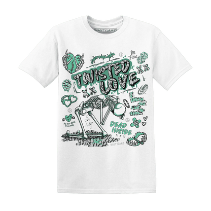 NastyJamz-Green-Glow-3s-T-Shirt-Match-Twisted-Love