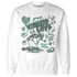 NastyJamz-Green-Glow-3s-Sweatshirt-Match-Twisted-Love