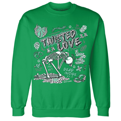 NastyJamz-Green-Glow-3s-Sweatshirt-Match-Twisted-Love