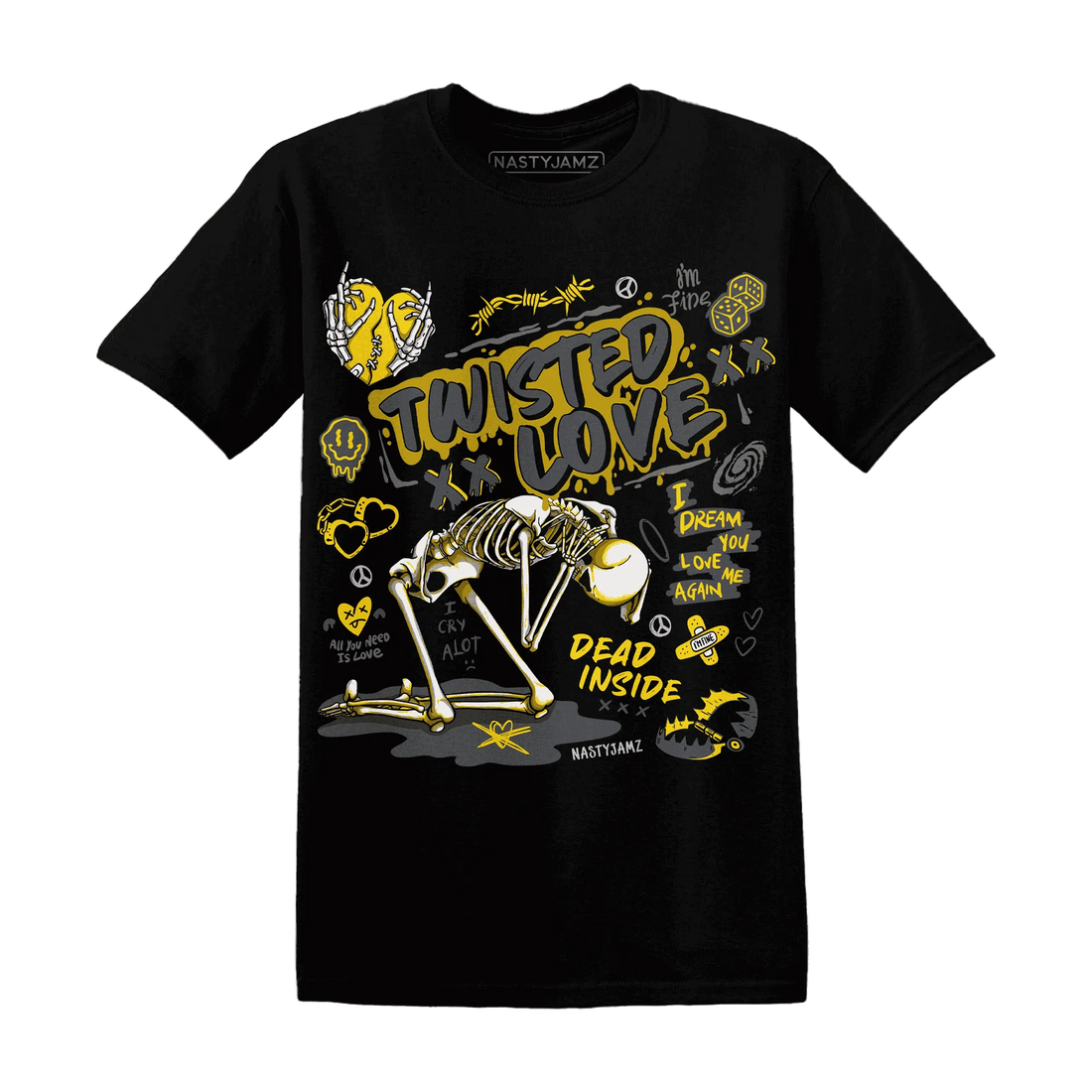 NastyJamz-Thunder-4s-T-Shirt-Match-Twisted-Love