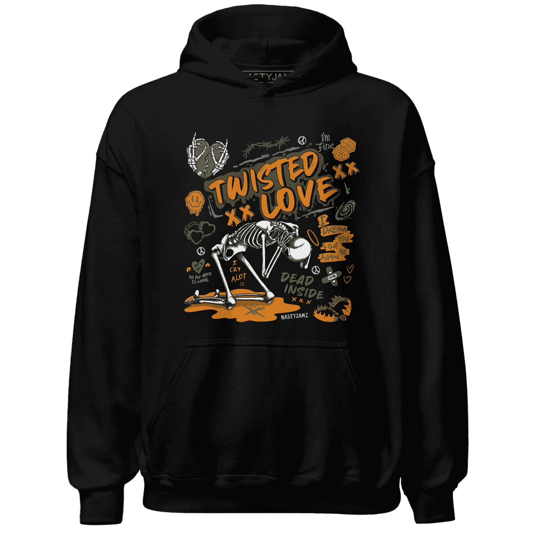 NastyJamz-Olive-5s-Hoodie-Match-Twisted-Love