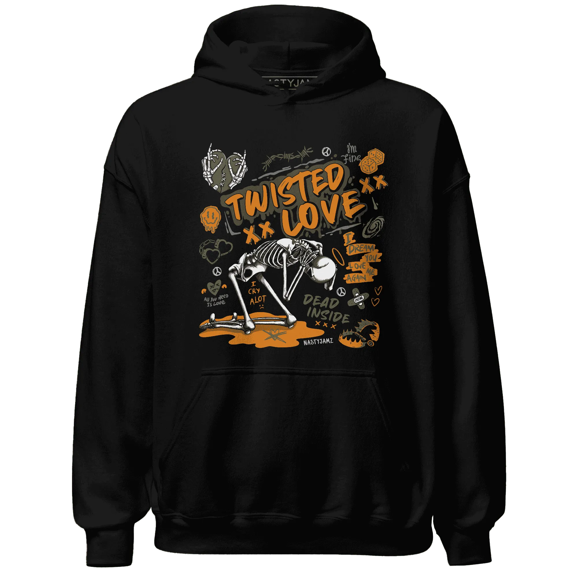 NastyJamz-Olive-5s-Hoodie-Match-Twisted-Love