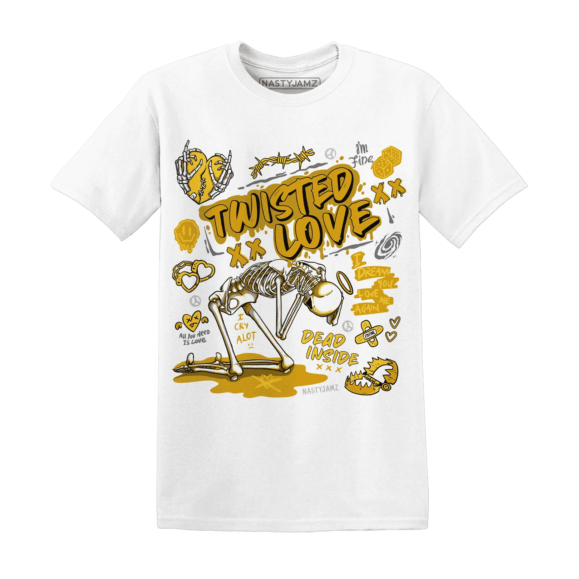 Yellow-Ochre-6s-T-Shirt-Match-Twisted-Love