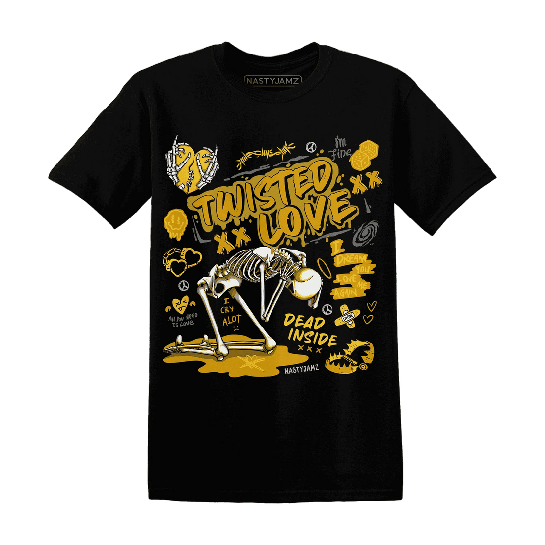 Yellow-Ochre-6s-T-Shirt-Match-Twisted-Love