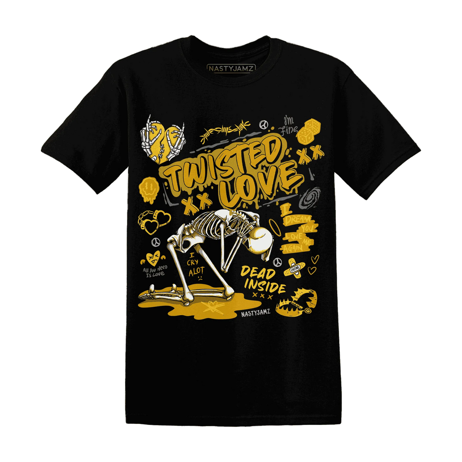 Yellow-Ochre-6s-T-Shirt-Match-Twisted-Love