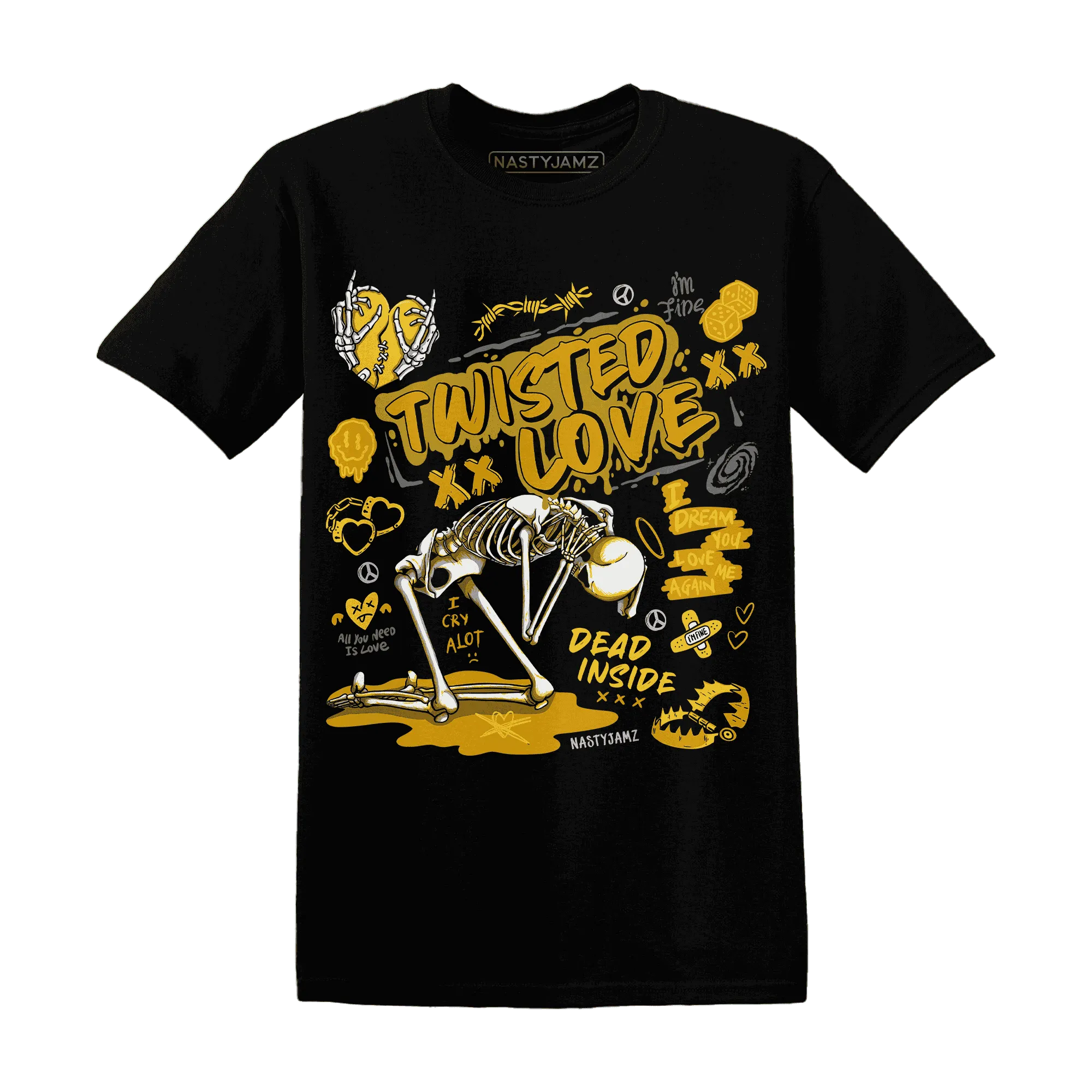 Yellow-Ochre-6s-T-Shirt-Match-Twisted-Love