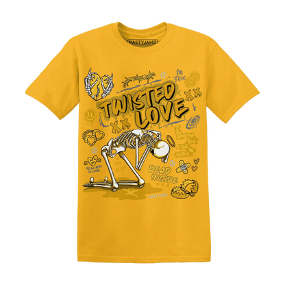 NastyJamz-Yellow-Ochre-6s-T-Shirt-Match-Twisted-Love