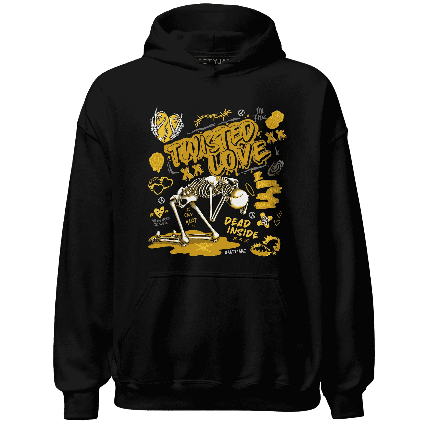 Yellow-Ochre-6s-NastyJamz-Hoodie-Match-Twisted-Love