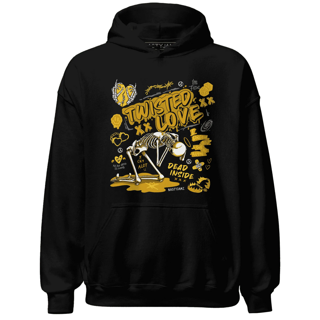 NastyJamz-Yellow-Ochre-6s-Hoodie-Match-Twisted-Love