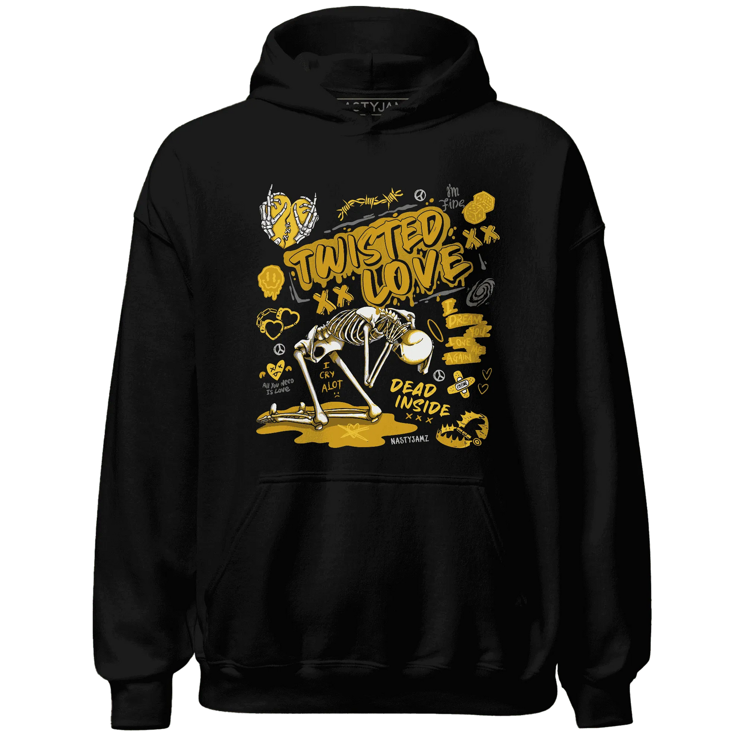 NastyJamz-Yellow-Ochre-6s-Hoodie-Match-Twisted-Love