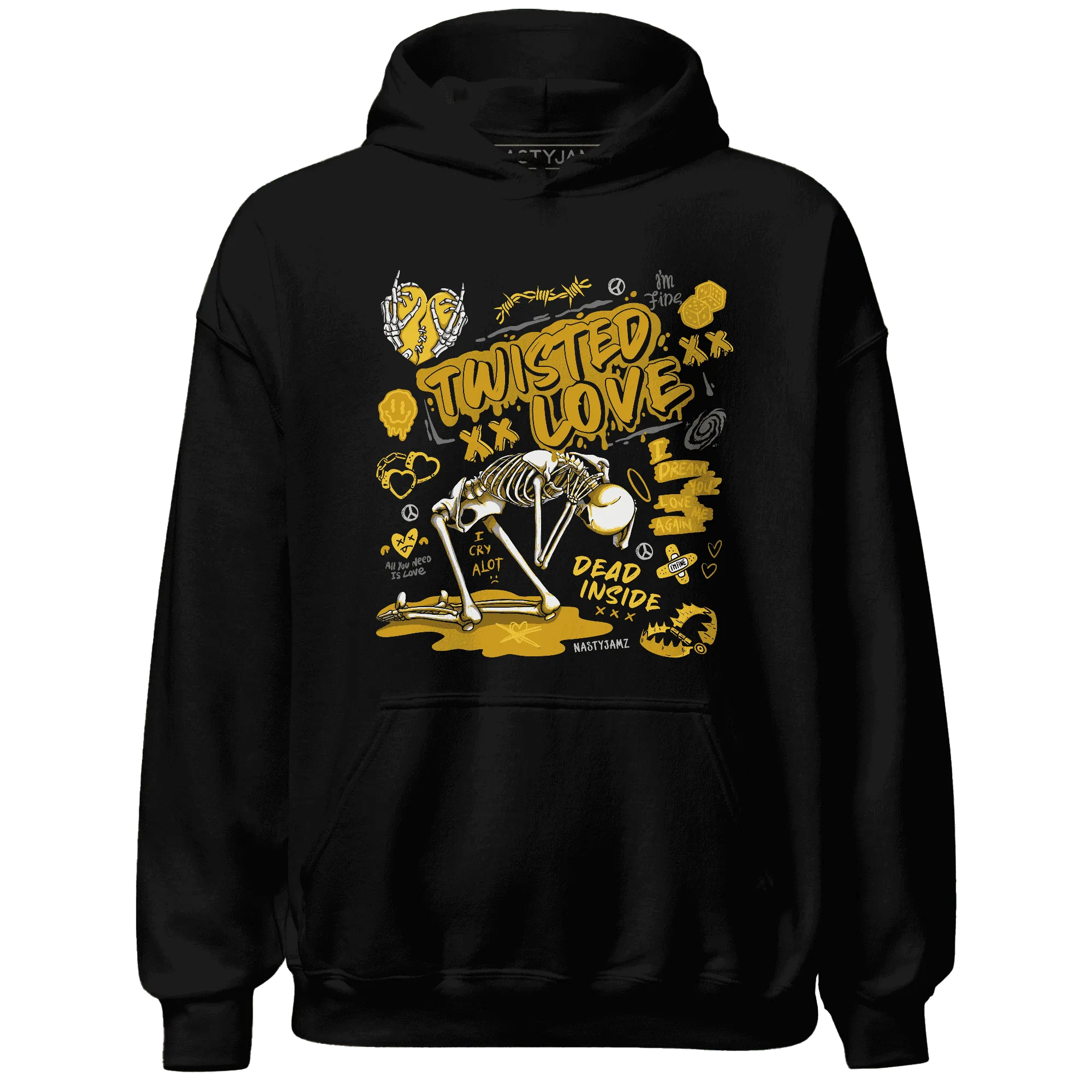 NastyJamz-Yellow-Ochre-6s-Hoodie-Match-Twisted-Love