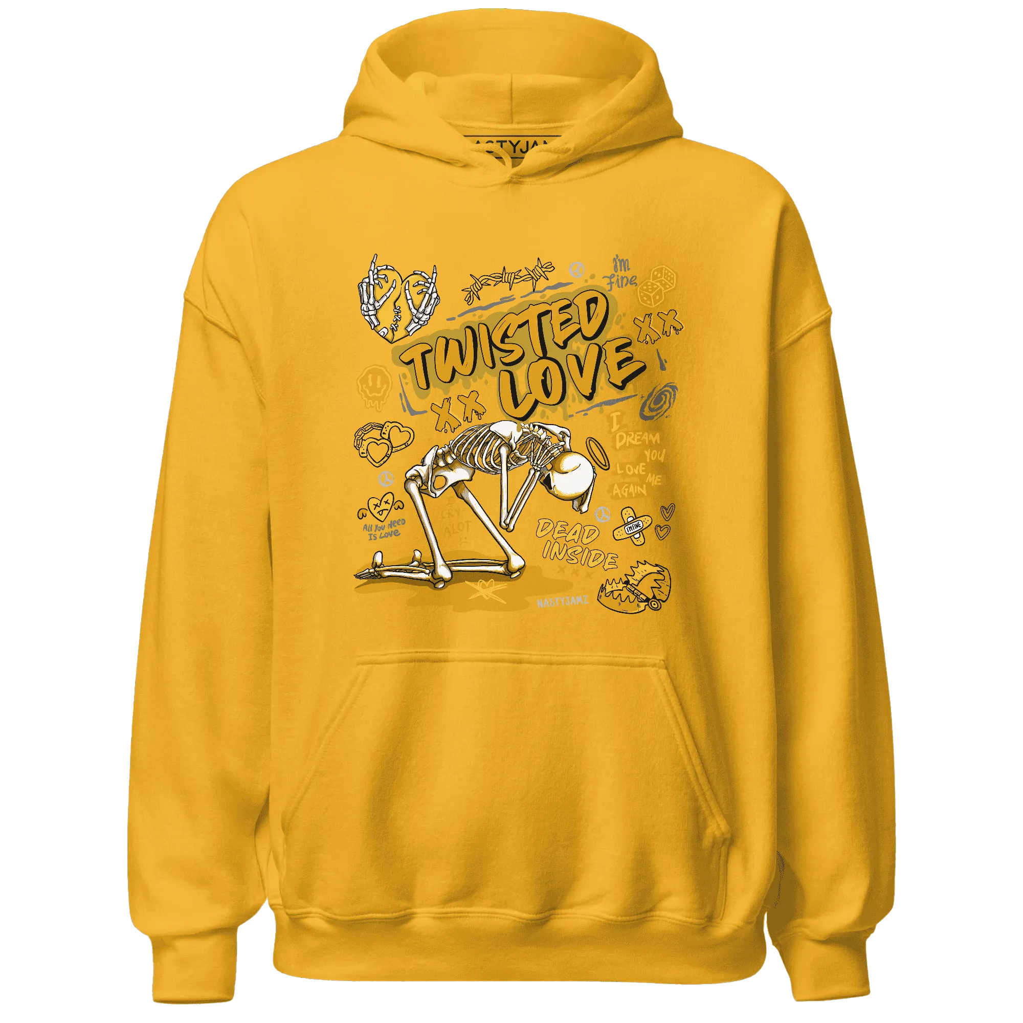 Yellow-Ochre-6s-NastyJamz-Hoodie-Match-Twisted-Love