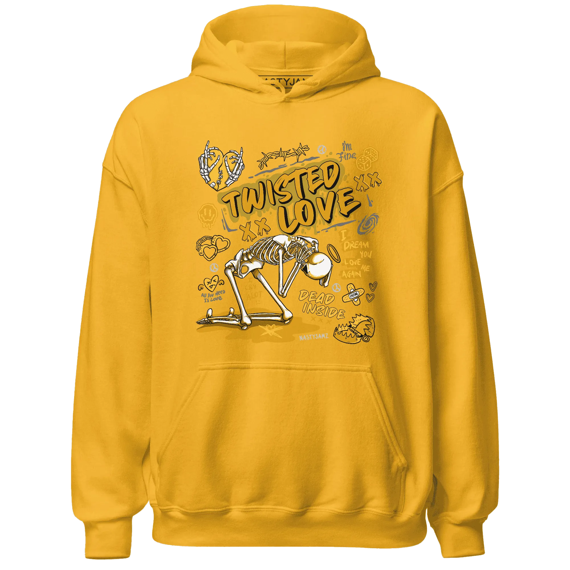 NastyJamz-Yellow-Ochre-6s-Hoodie-Match-Twisted-Love