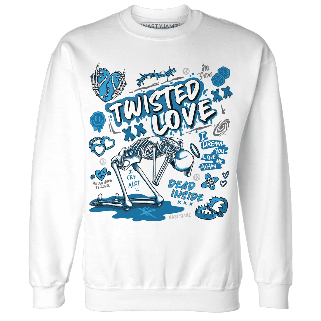 NastyJamz-Powder-Blue-9s-Sweatshirt-Match-Twisted-Love
