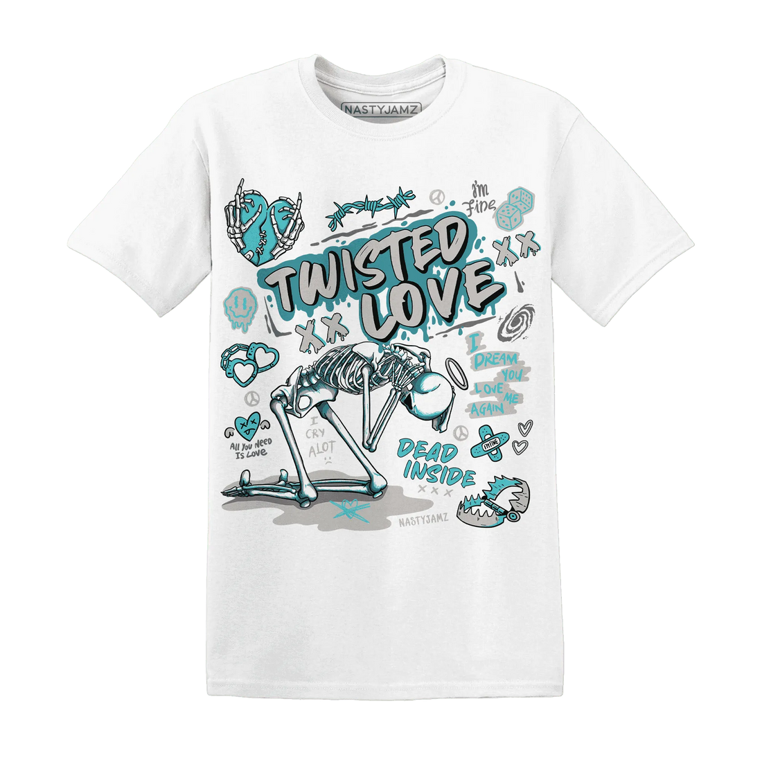 NastyJamz-NBL-Cyan-Burst-9060-T-Shirt-Match-Twisted-Love