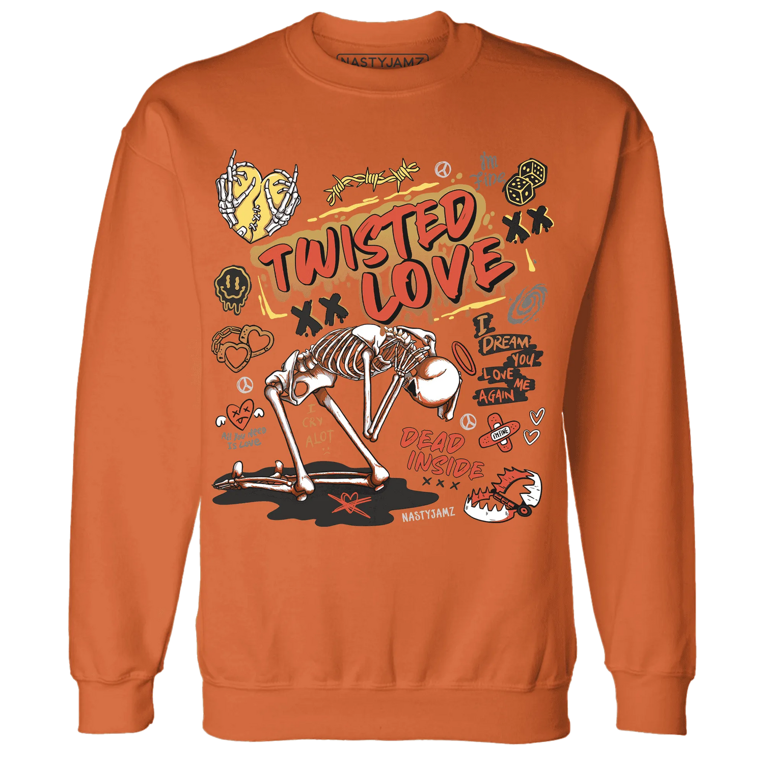 NastyJamz-VaporMax-Crimson-Total-Orange-Plus-Sweatshirt-Match-Twisted-Love