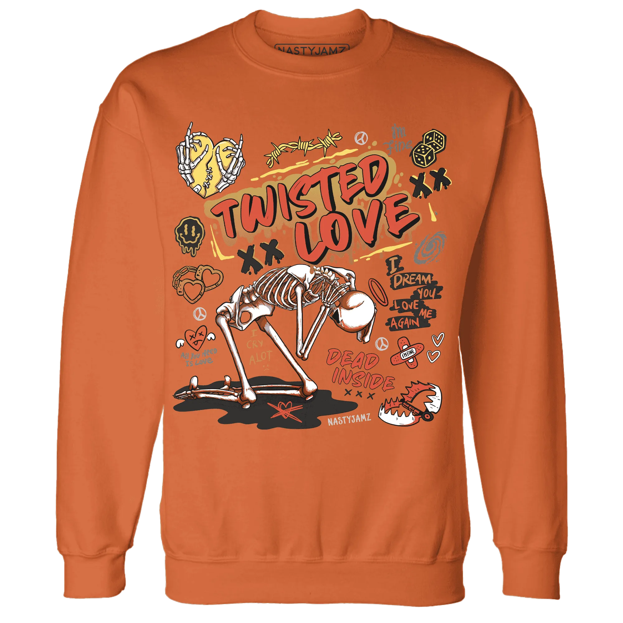 NastyJamz-VaporMax-Crimson-Total-Orange-Plus-Sweatshirt-Match-Twisted-Love