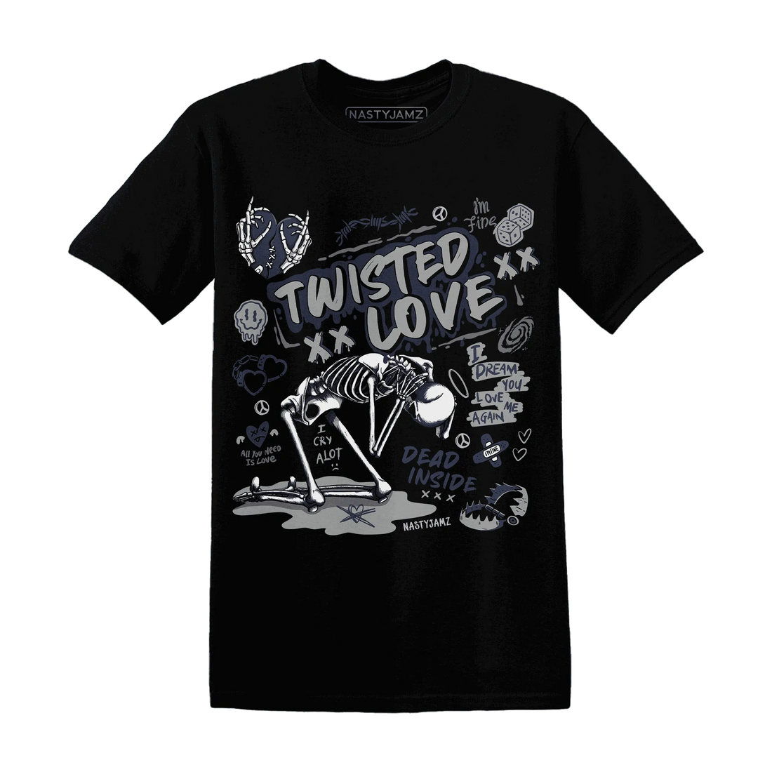 VaporMax-Plus-Midnight-Navy-White-Metallic-Silver-T-Shirt-Match-Twisted-Love