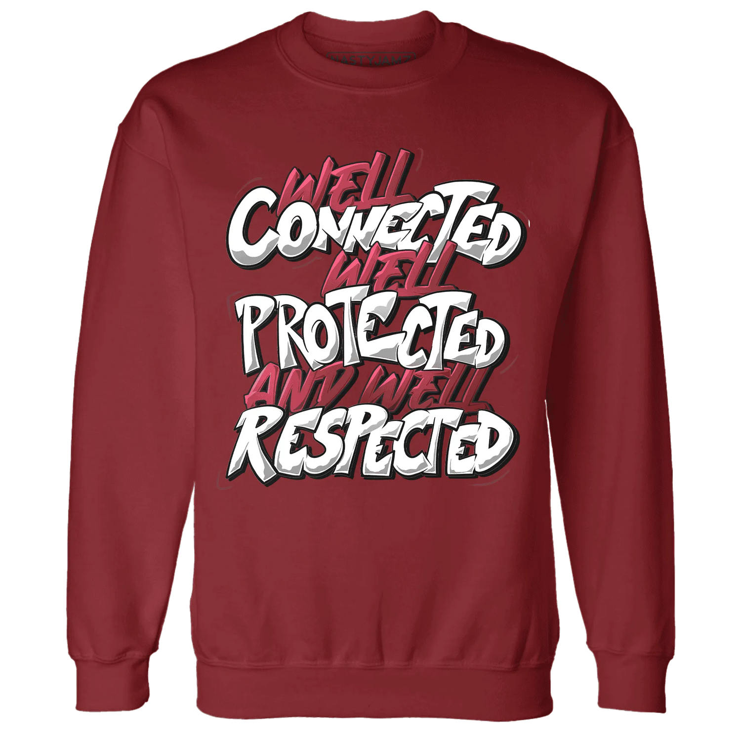 High-87-Metallic-Burgundy-1s-Sweatshirt-Match-WELL